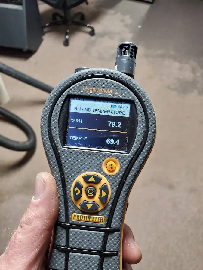 Moisture meter humidity assessment for Fire & Smoke Damage Restoration in Pickerington
